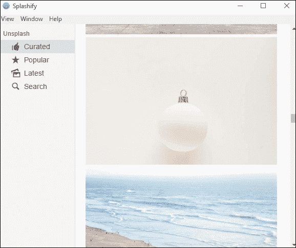 Get Splashify to Assign Stunning Desktop Wallpapers on Windows