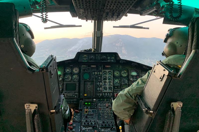 elicotteri esercito lotta incendi boschivi