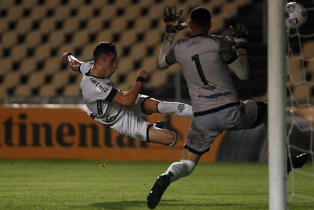 Matheus Frizzo marca o primeiro gol pelo Botafogo / Foto: Vitor Silva / Botafogo