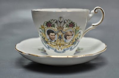 Regency China 1981 commemorative Royal Wedding teacup