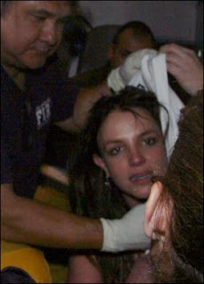 Britney Spears taken to hospital