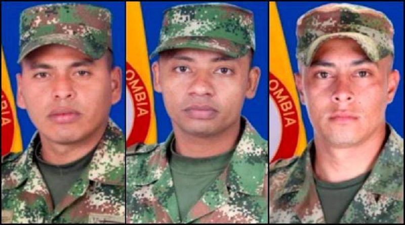 Tres soldados muertos y cinco heridos en ataque con explosivos al Ejército en Antioquia