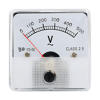 Jenis alat ukur listrik voltmeter pengukur tegangan (voltage)