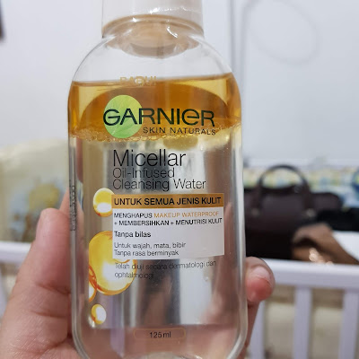 GARNIER MICELLAR OIL-INFUSED CLEANSING WATER [REVIEW]