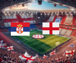 Watch the match between England and Serbia in the European Championship
