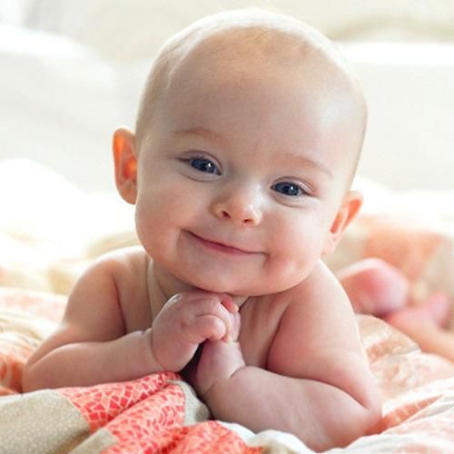 Cute Smiling Baby Wallpaper 