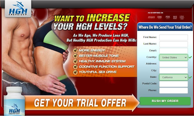 HGH Energizers Health supplement