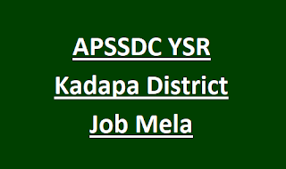 APSSDC YSR Kadapa District Job Mela