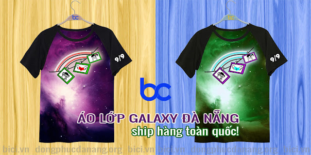 Áo lớp galaxy hot đình đám