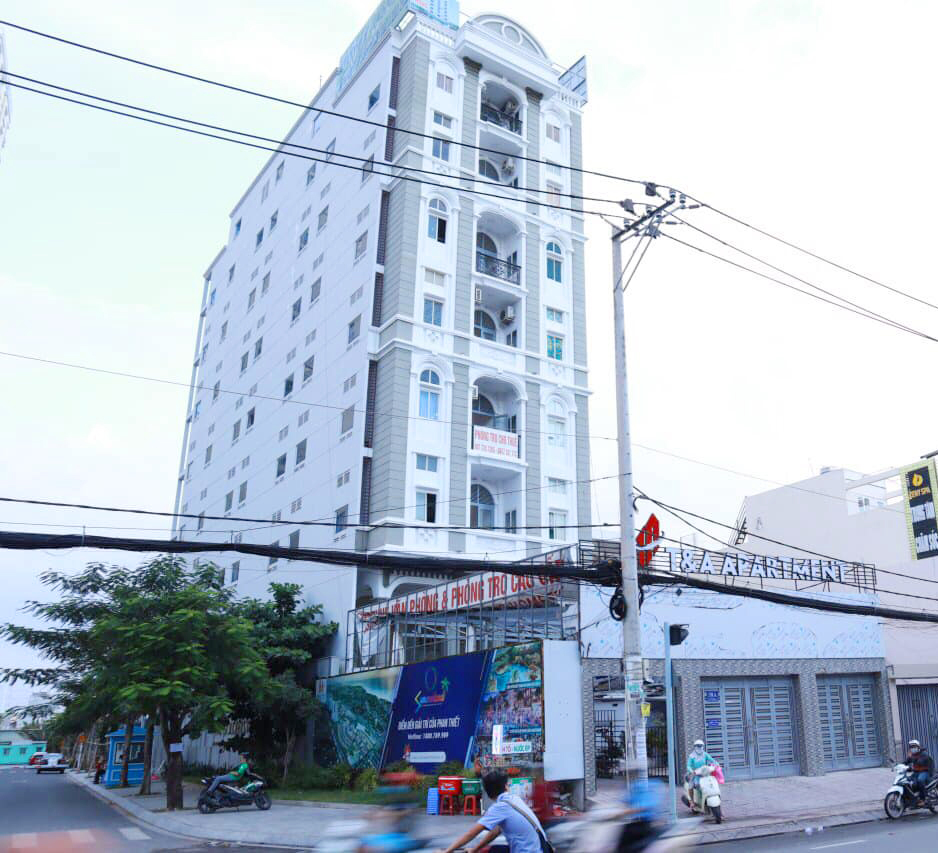 Tòa nhà căn hộ dịch vụ T&A tại 58A Nguyễn Thị Thập Quận 7