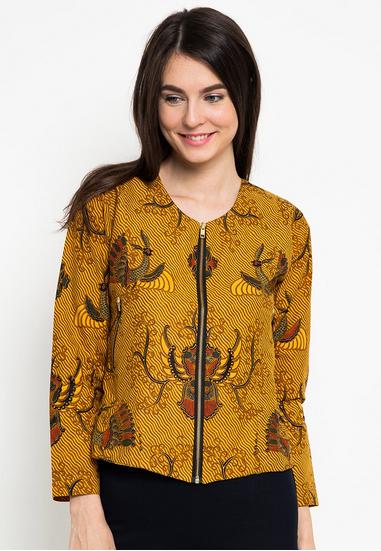 Baju Batik  Wanita  Tren Kekinian Cara Menjahit Pakaian