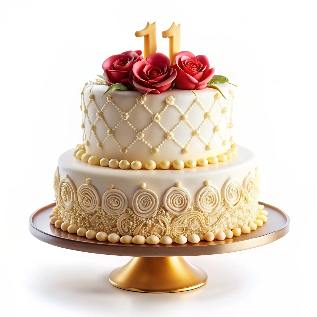  pastel de aniversario de bodas de 1 año 