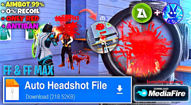 Free Fire Auto Headshot and High Damage Config File