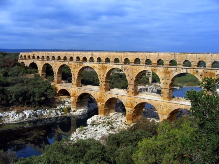 Pont du Gard, France.
