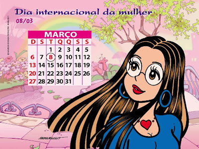 turma da monica: wallpapers março