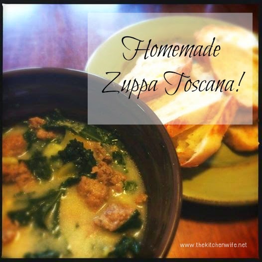 Homemade Zuppa Toscana