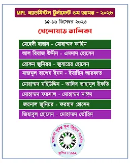 MPL ব্যাডমিন্টন টুর্নামেন্ট সিজন ৫