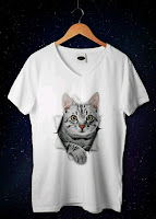 Colección de camisetas de gatos