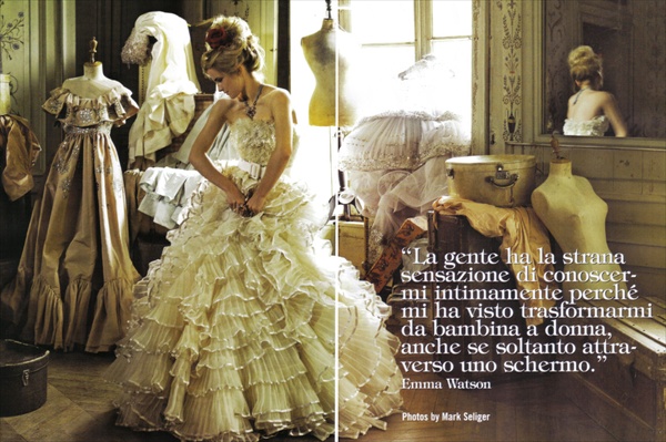 emma watson 2011 vogue. Wednesday, January 26, 2011