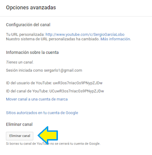 YouTube, canal, eliminar, videomarketing, tutorial, videotutorial, 