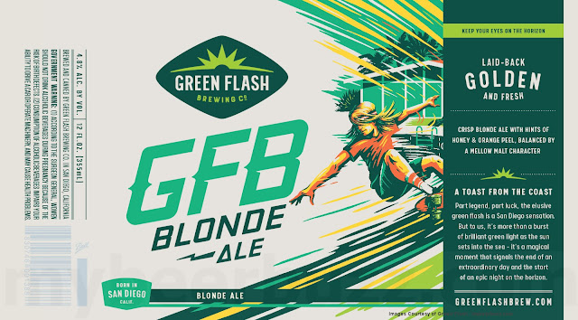 Green Flash Updating GFB Blonde Ale Packaging