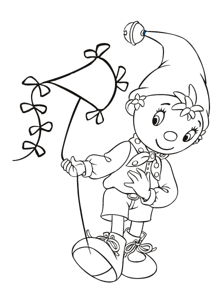 Desenhos do Noddy para Colorir e Imprimir