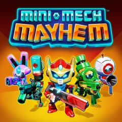 Mini Mech Mayhem Game Logo