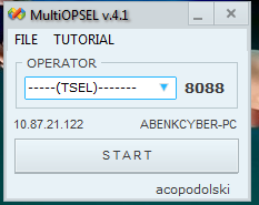 Inject Multy Operator  (Telkomsel+Indosat+XL) 4 Maret 2014