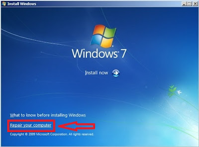 Repair Windows 7