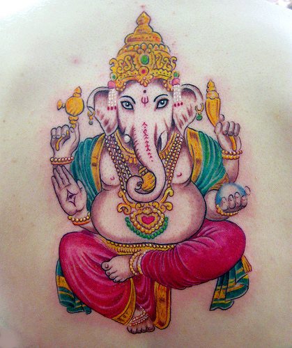 Lord Ganesha Tattoo