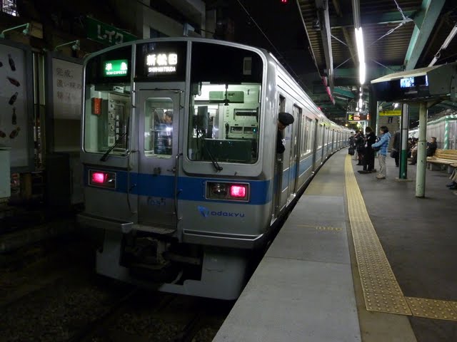 小田急電鉄　準急　新松田行き1　1000形(東京電力計画停電に伴う運行)