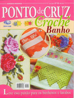 Download - Revista  Ponto de Cruz e Crochet - Banho
