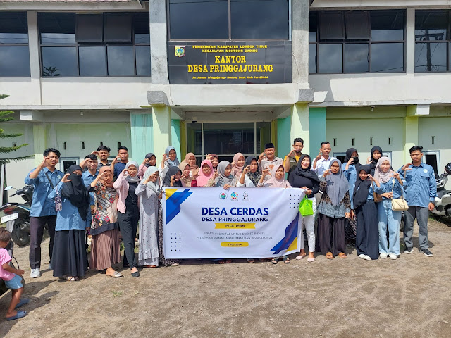 Pelatihan Digital Marketing Dorong UMKM Desa Pringga Jurang Lombok Timur NTB ke Era Digital