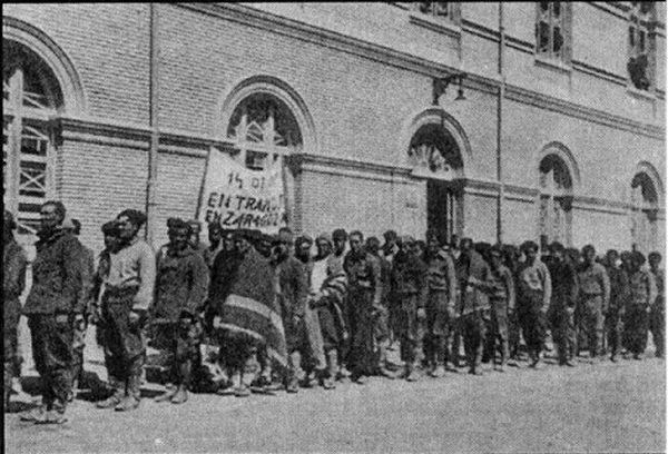 Campos de concentración y trabajos forzosos en Aragón