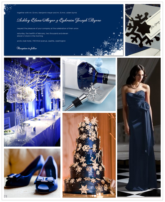 Midnight Blue Wedding Theme