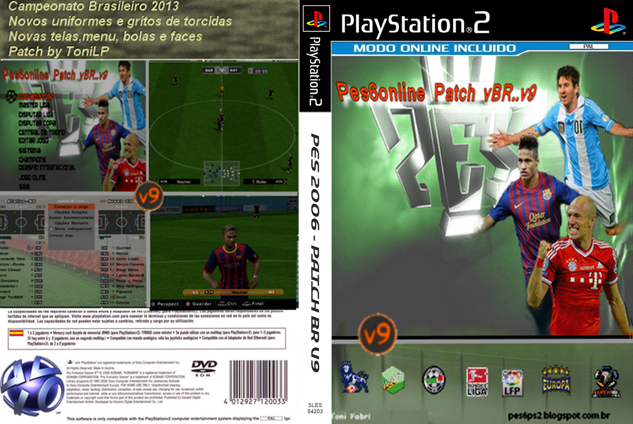 Meu PS2 Nostalgia: PES 2011 Clausura 2011 ISO PS2