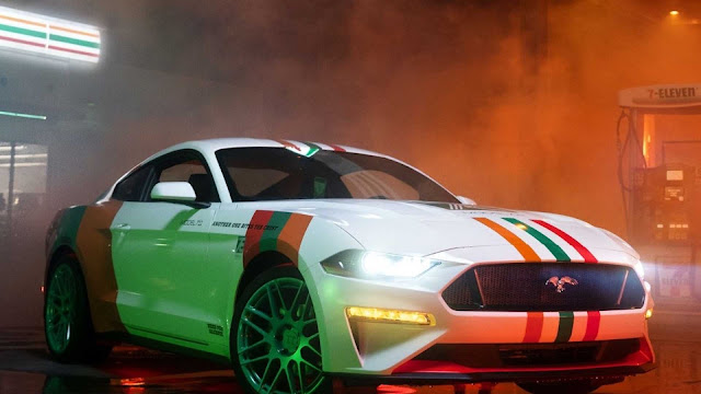 711-Inspired Ford Mustang Is A Trippy Pop Culture One-Off You Can Own