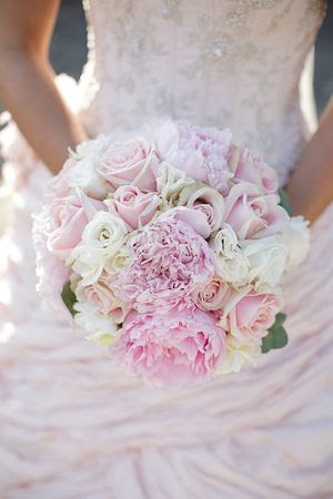 shabby chic wedding bouquet 