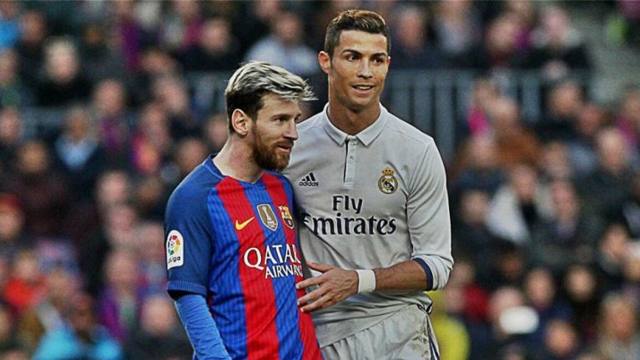 Ronaldo and Messi