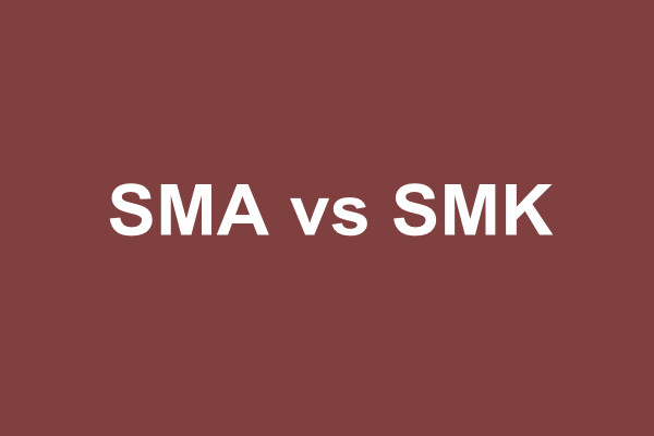 Perbedaan SMA dan SMK