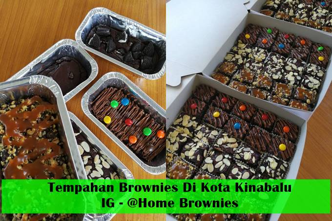 Tempahan Brownies Di Kota Kinabalu - Home Brownies