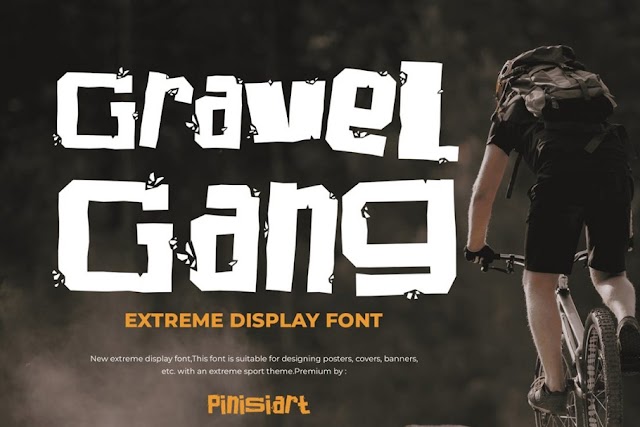 Download Gravel Gang Font