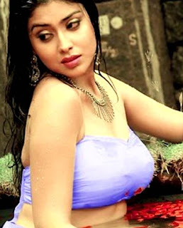 Indian Film actress bath