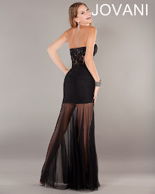Jovani Prom Dresses 2013 long black lace