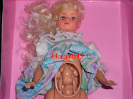 MUÑECA EMBARAZADA CON BEBE.