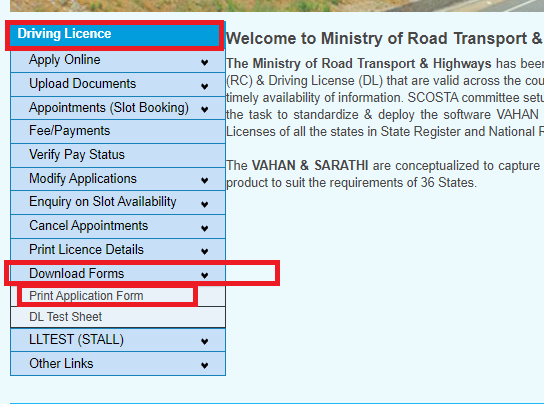 Form 1 Self Declaration