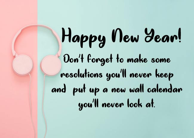 Funny New Year Messages