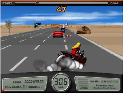 Heavy Metal Rider In Game Screen Shot