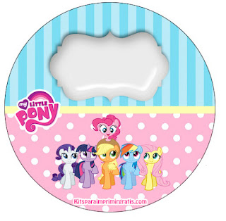 My Little Pony Toppers or Free Printable Candy Bar Labels.