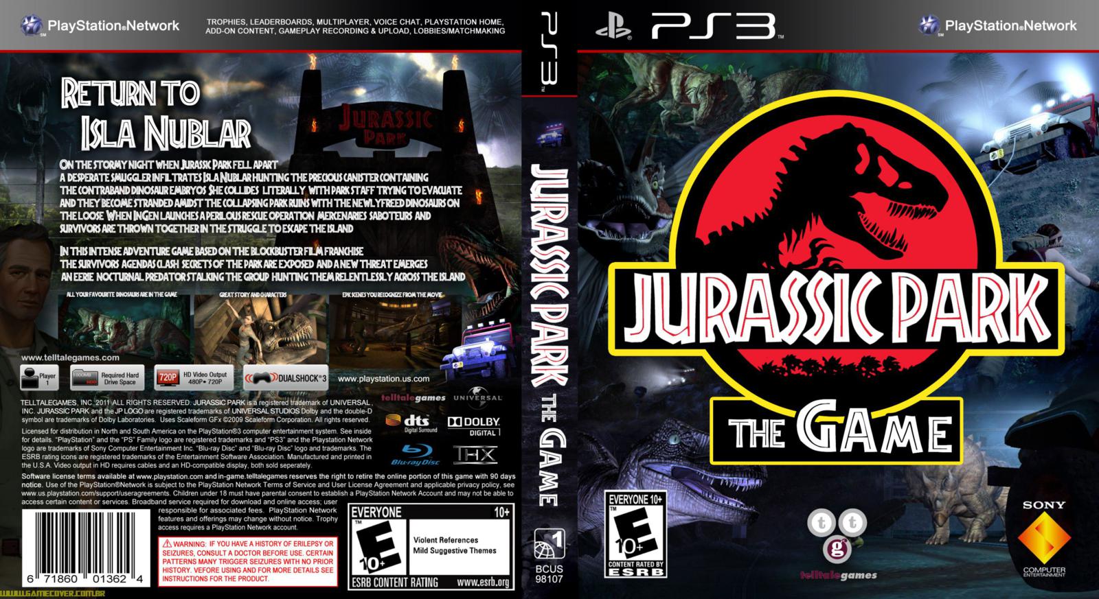 Jurassic Park Ultimate Trilogy Blu-Ray